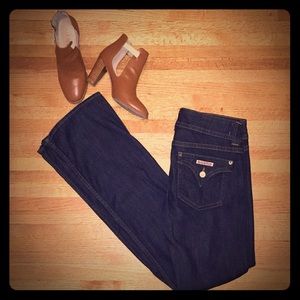 Hudson signature boot cut jean